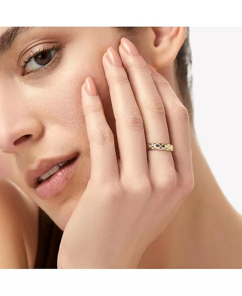 Ana Luisa Quilted Ring - Zeta 3