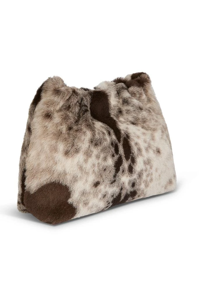 Gushlow & Cole Pintos soft shearling clutch 2