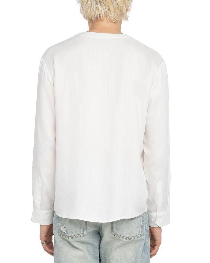 ZADIG 
VOLTAIRE Sora Half Button Tunic 4