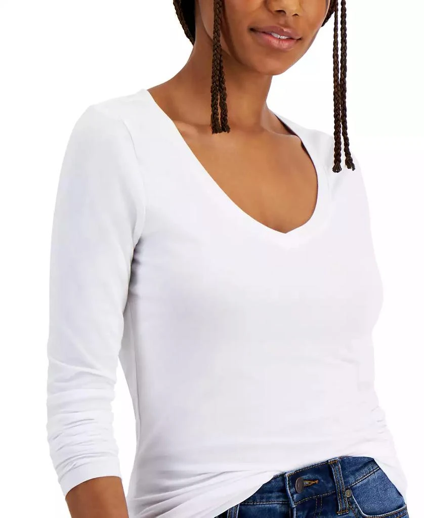 Aveto Juniors' V-Neck Long-Sleeved Top 3