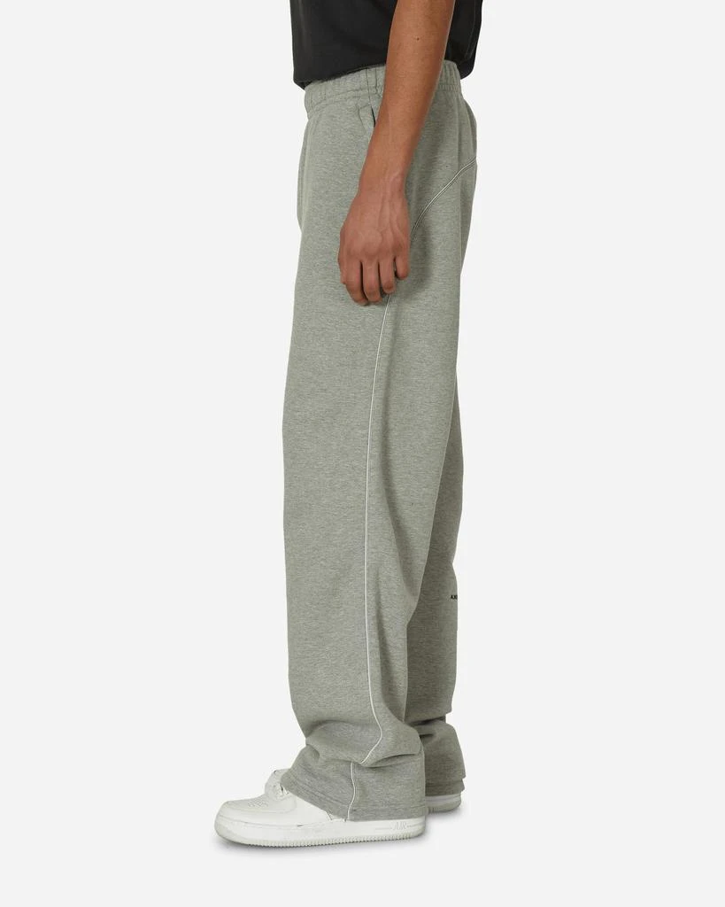 NIKE NOCTA Open Hem Fleece Pants Dark Grey Heather 2