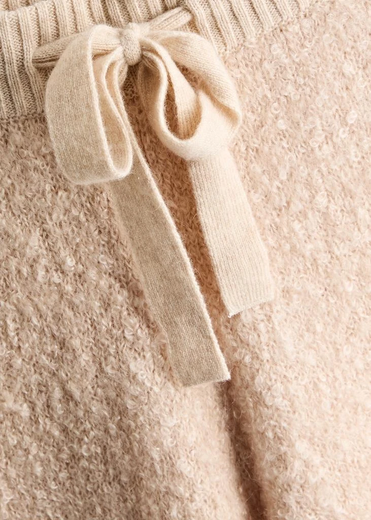 CRUSH CASHMERE Bruce bouclé mohair sweatpants 5