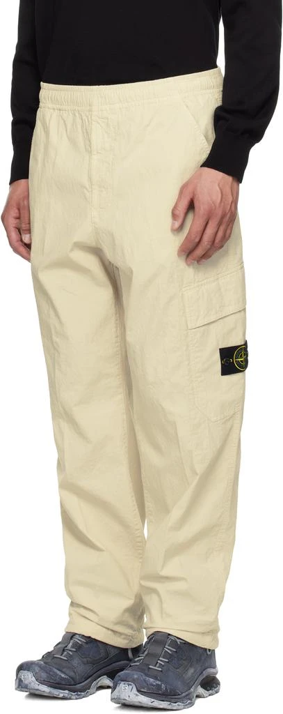 Stone Island Beige Mil-Spec Stretch Ripstop Cargo Pants 4