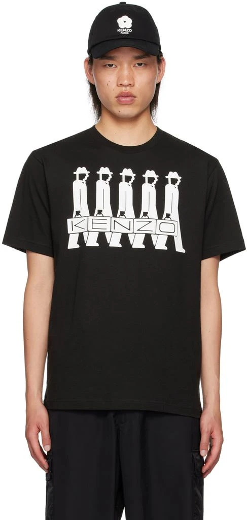 Kenzo Black Kenzo Paris Business Classic T-Shirt 1