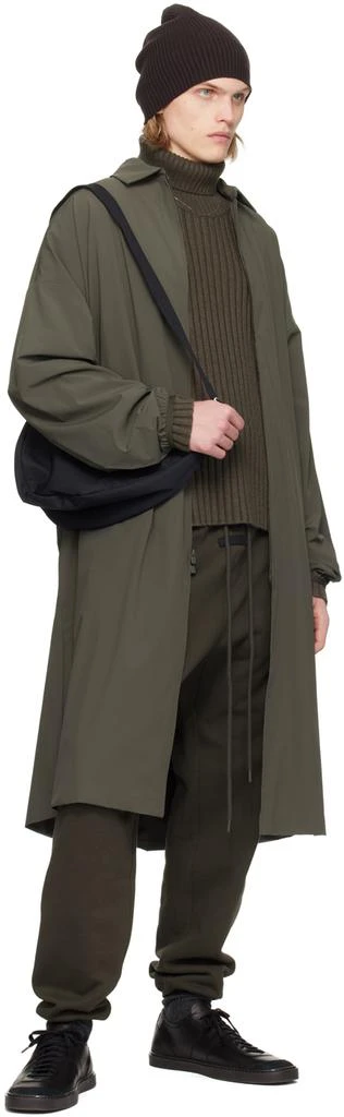 Essentials Gray Rib Turtleneck 4