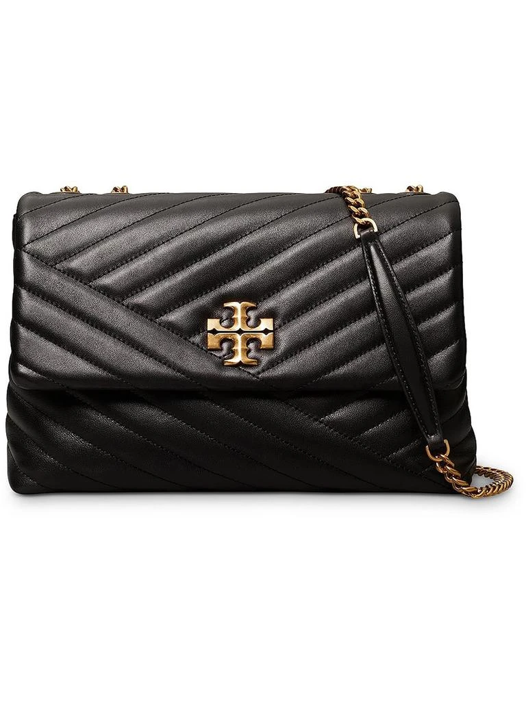 Tory Burch Kira Womens Leather Convertible Shoulder Handbag