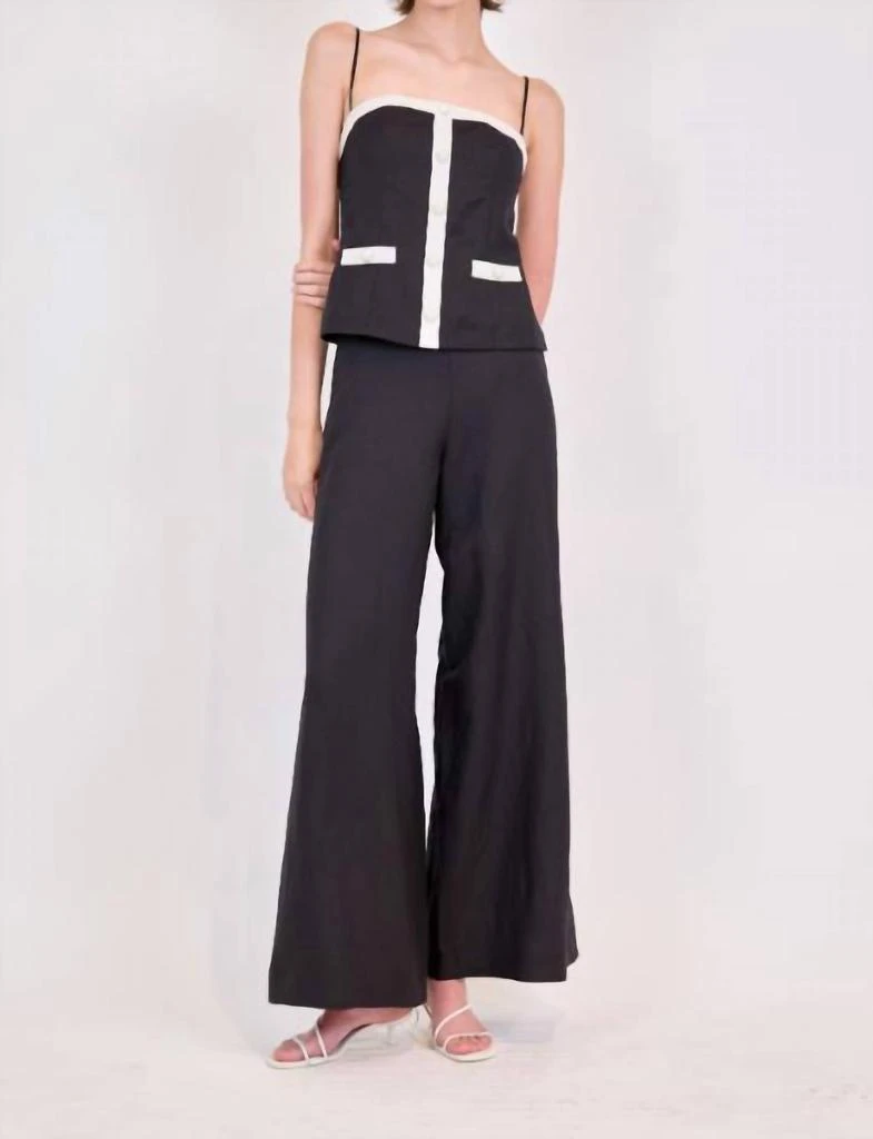 SIMKHAI Simkhai - Heidi Wide Leg Pant 5
