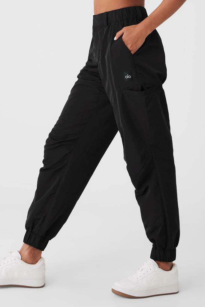 Alo High-Waist Break Line Jogger - Black 3