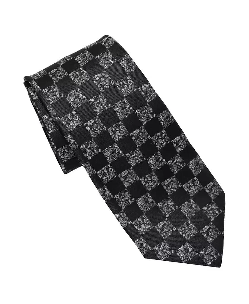 Karl Lagerfeld Paris Men's Sparkle Medallion Pattern Classic Tie 1