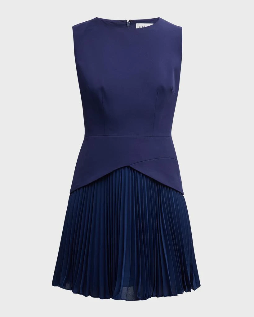 Milly Haddy Sleeveless Pleated Mini Dress - Dresses & Skirts - Free  Shipping - BeyondStyle