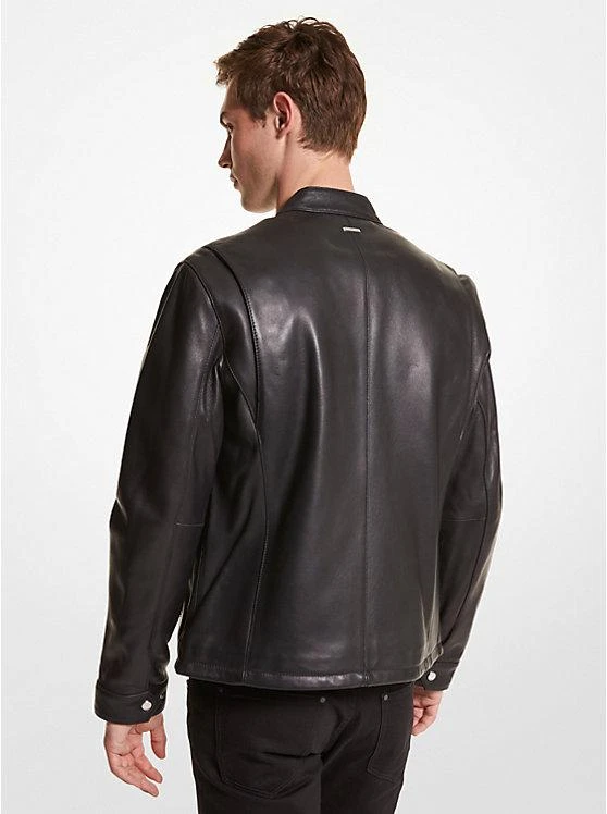michael_kors Leather Moto Jacket 2