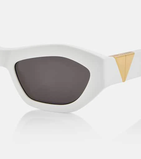 Bottega Veneta Angle hexagonal cat-eye sunglasses 2