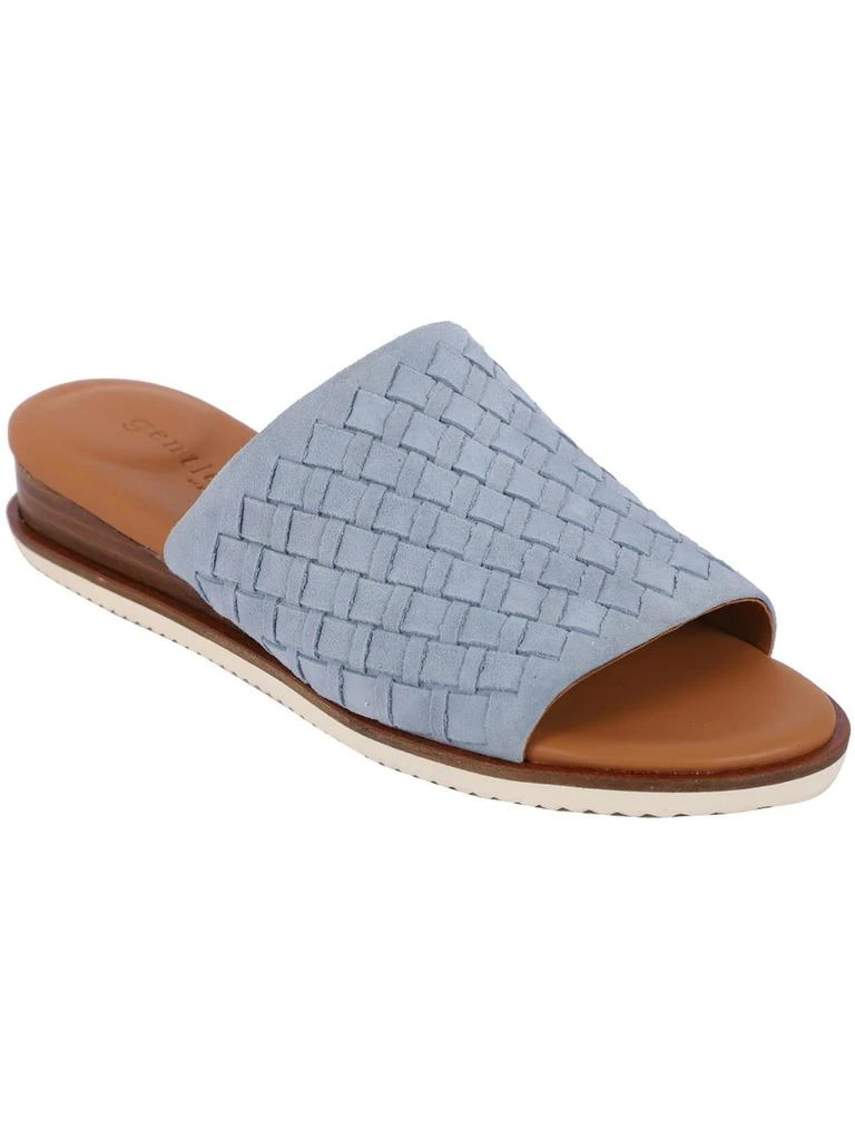 Gentle Souls Angie Womens Leather Slip On Slide Sandals 5