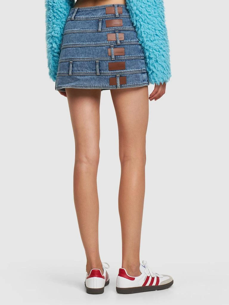 ANDERSSON BELL Dua Multi Waist Denim Mini Skirt 2