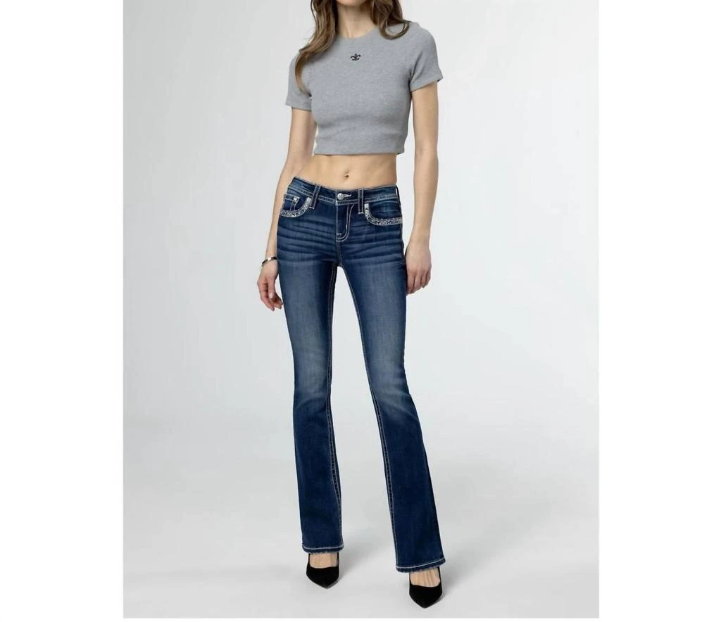 Miss Me Miss Me - Mid-rise Boot Jean 4