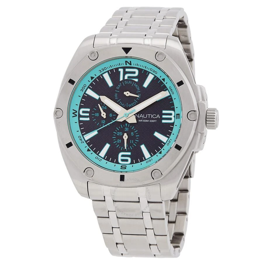 Nautica Multifunction Quartz Blue Dial Men's Watch NAPTCS225 1