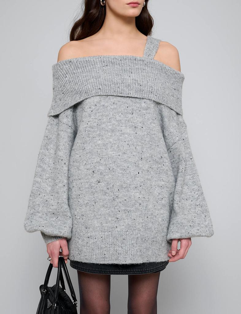 Pixie Market Shoulder Strap Sweater