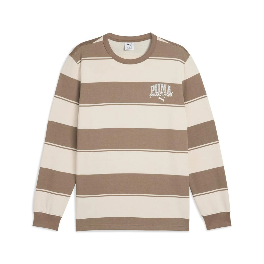 Puma PUMA Men's Class Striped Crew Men 7