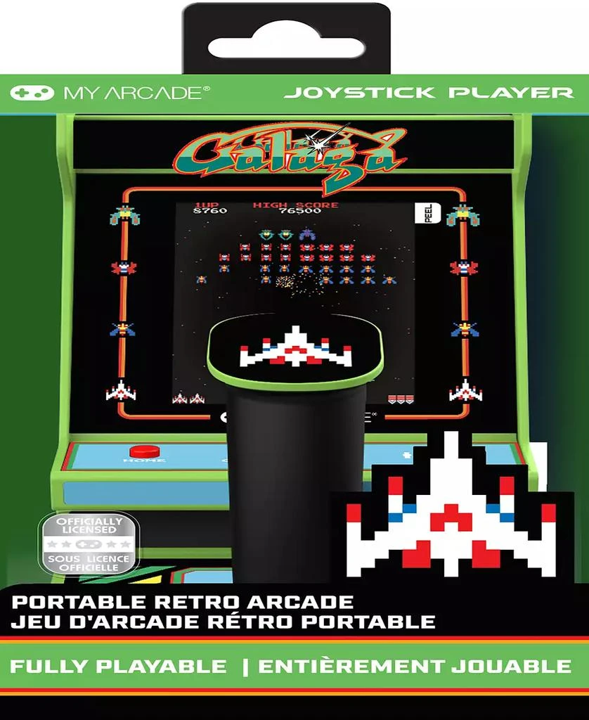 My Arcade Joystick Player Galaga Portable Retro Arcade Game (2 in 1 ...