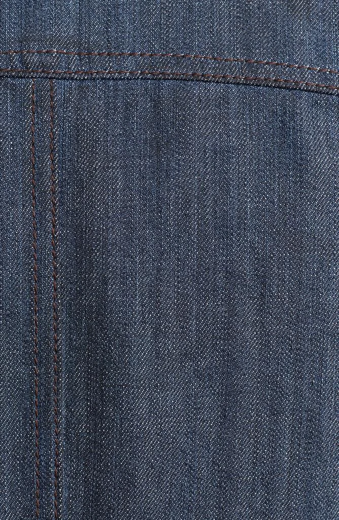 FLYNT Leather Trim Denim Jacket 6