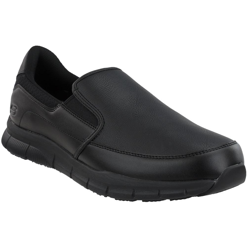 SKECHERS Nampa Groton Slip Resistant Soft Toe Work Shoes