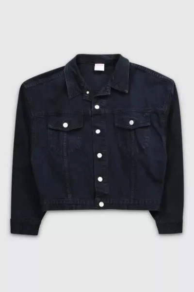 Urban Outfitters Vintage BONGO Black Denim Jacket 1