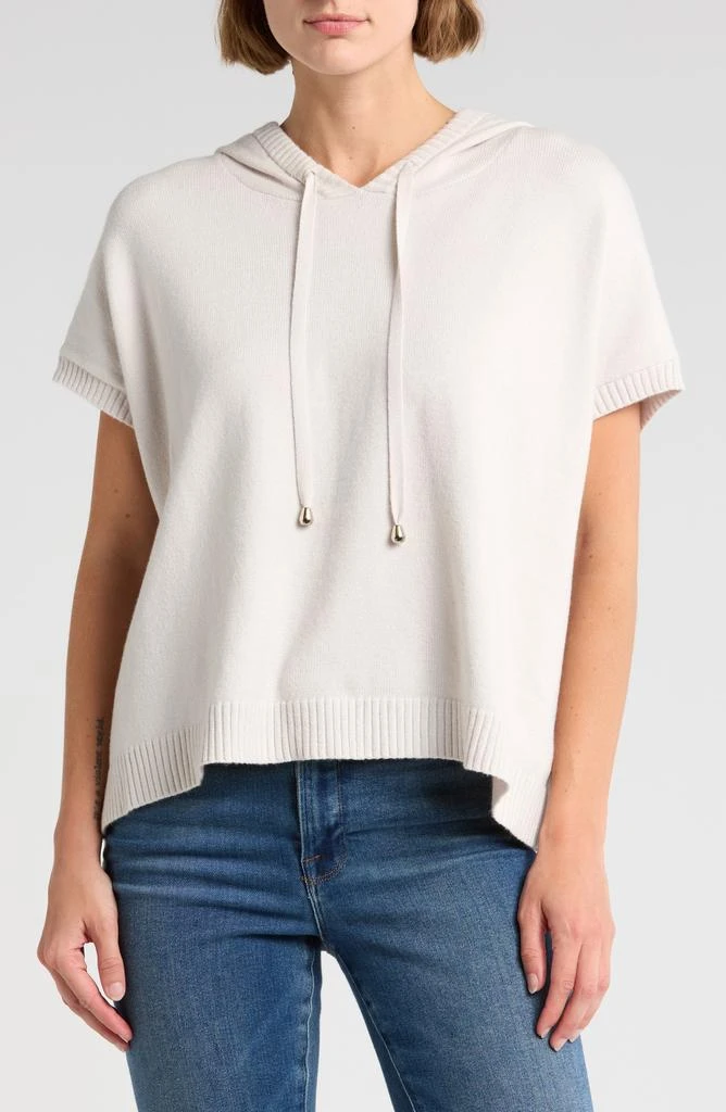 INDUSTRY REPUBLIC CLOTHING Short Sleeve Hooded Sweater 1