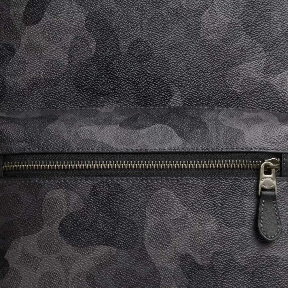 Coach West Backpack In Signature Camo Print 6