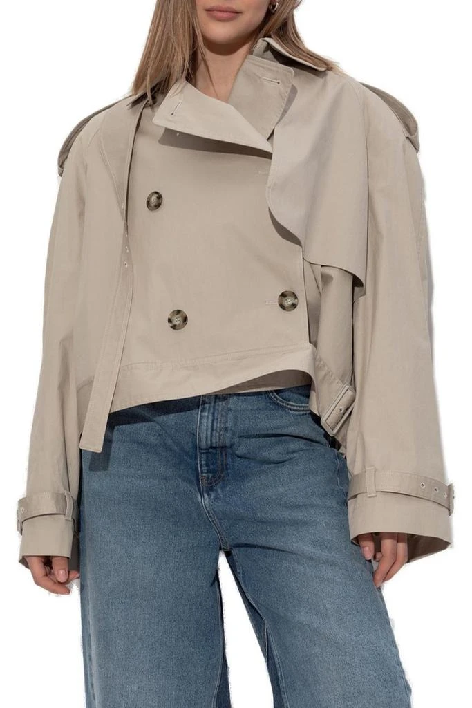Stella McCartney Stella McCartney Cropped Belt Detail Trench Jacket 2