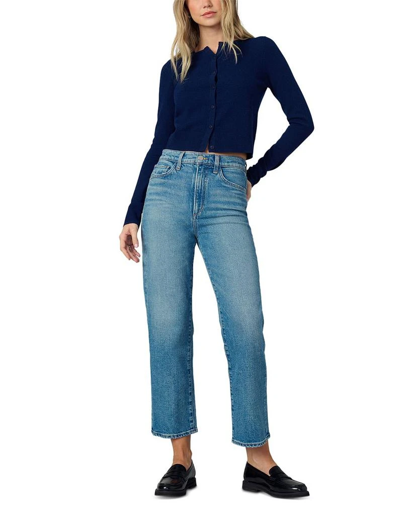 Joe's Jeans The Margot High Rise Crop Straight Leg Jeans in Metaphor 2