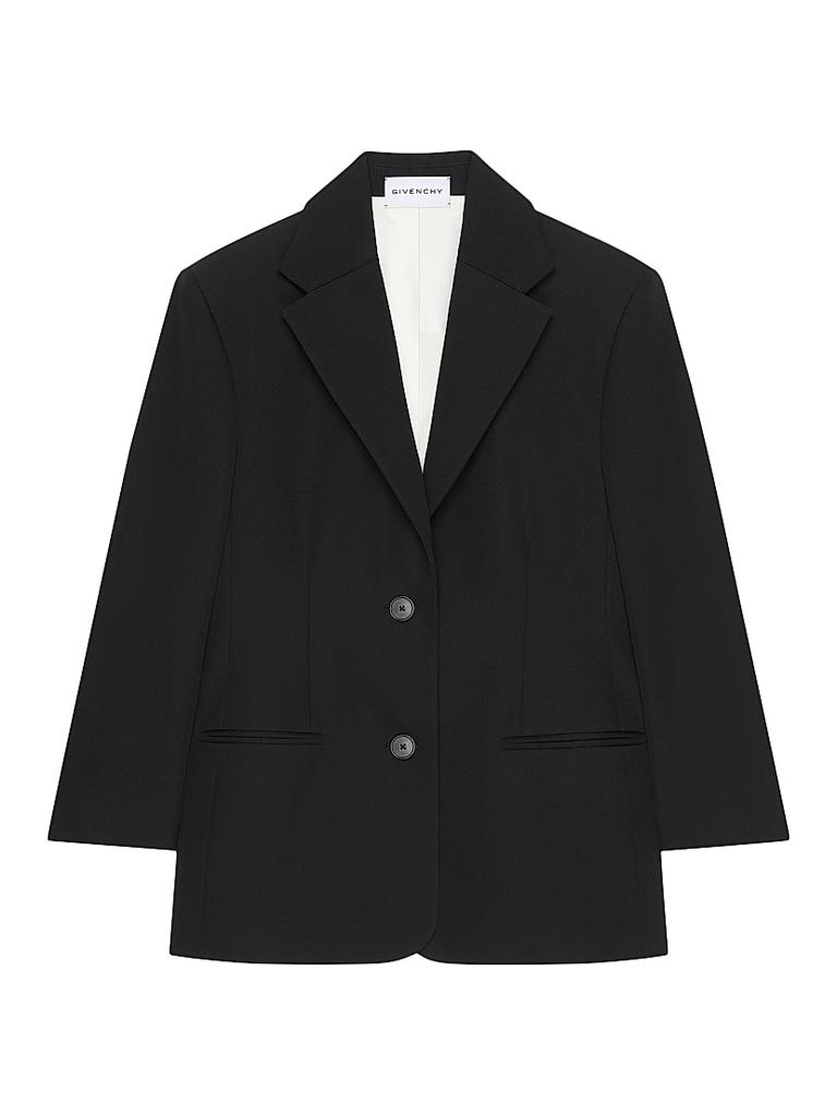 【関税＆送料込み】Givenchy Single Breasted Jacket Clothing Givenchy single-breasted Tailored Suit Jacket | Blue | FARFETCH