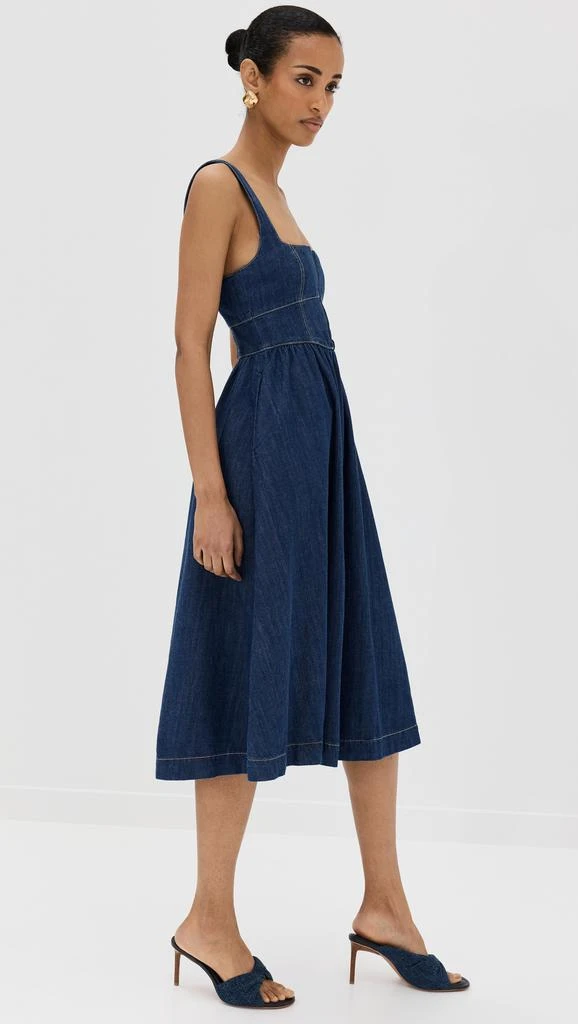 Reformation Tagliatelle Denim Dress 4