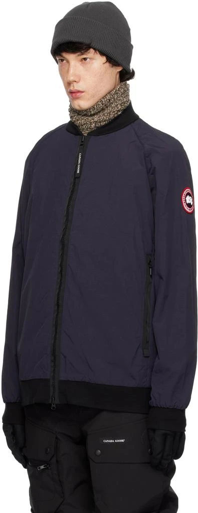 Canada Goose Navy Faber Bomber Jacket 4