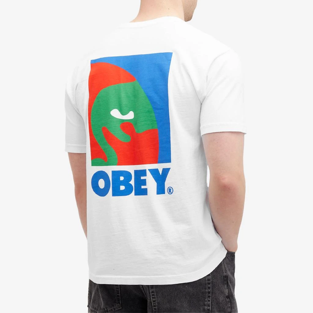 Obey Obey Circular Icon T-Shirt 3