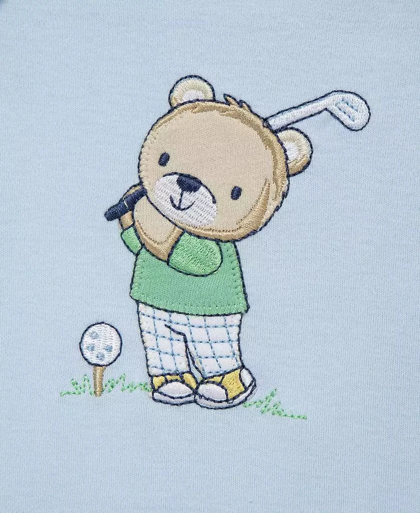 Little Me Baby Boys
 Bear Short-Sleeve Bodysuit, Pants 
Hat, 3-Piece Set 4