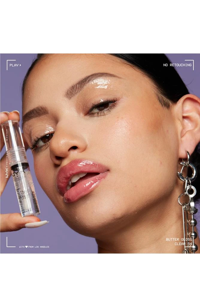 NYX Professional Makeup Butter Gloss Nonsticky Lip Gloss 6