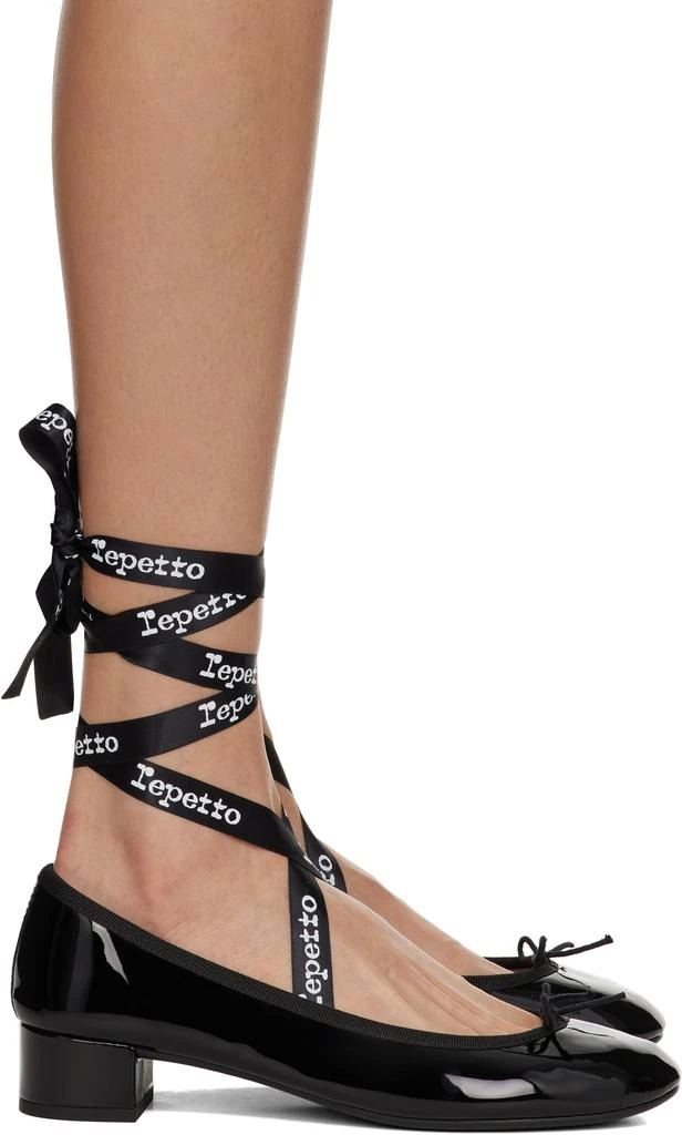 Repetto Black Camille Ballerina Heels 1