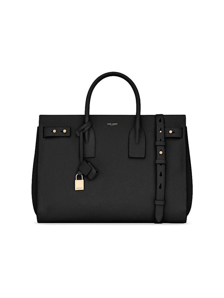 Yves Saint Laurent Sac De Jour Supple Medium In Grained Leather 1
