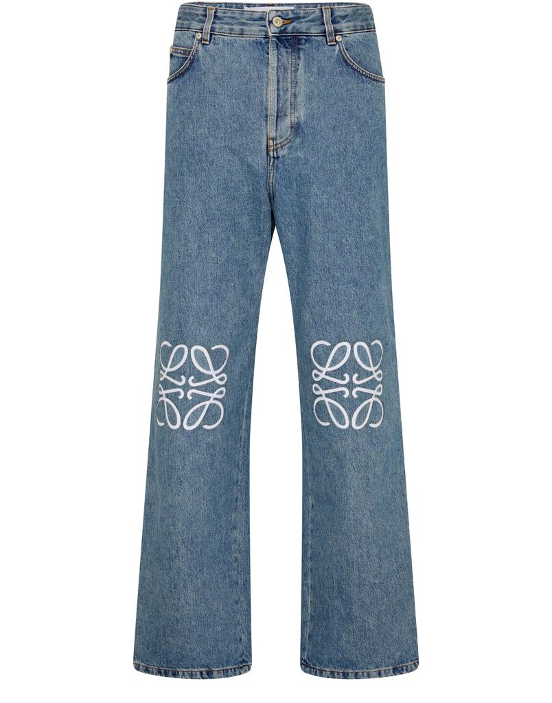 Loewe Anagram baggy jeans in denim