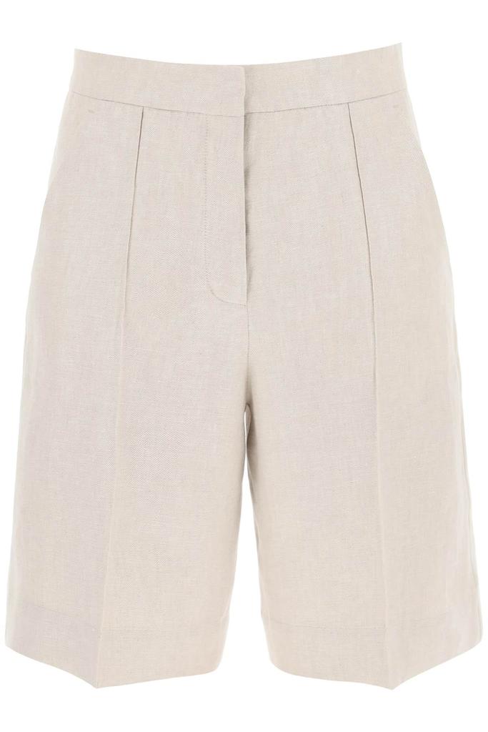 Agnona Agnona linen twill shorts