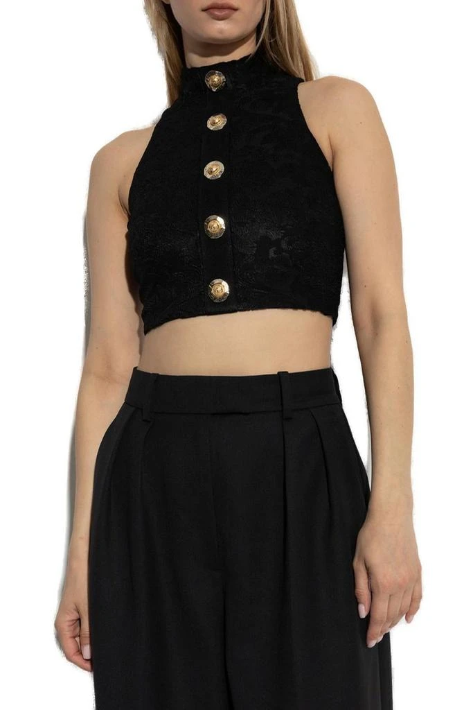 Balmain Balmain Baroque Patterned Sleeveless Top 2