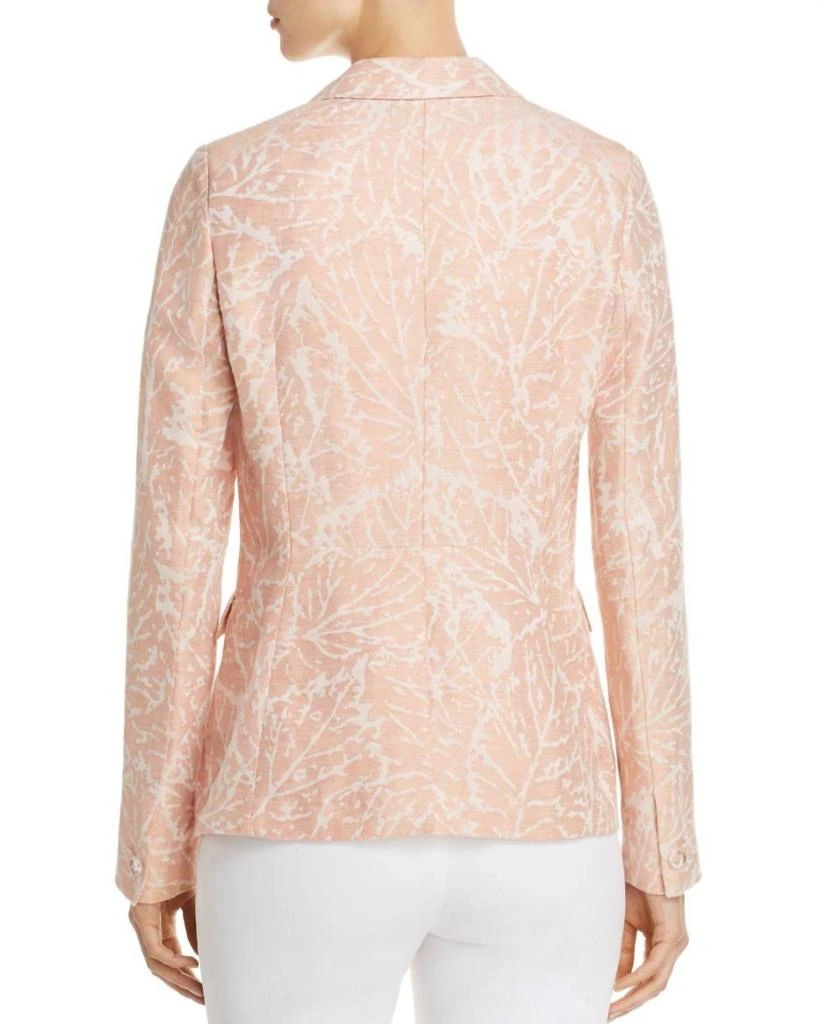 Lafayette 148 Lafayette 148 - Lyndon Linen Jacquard Blazer 3