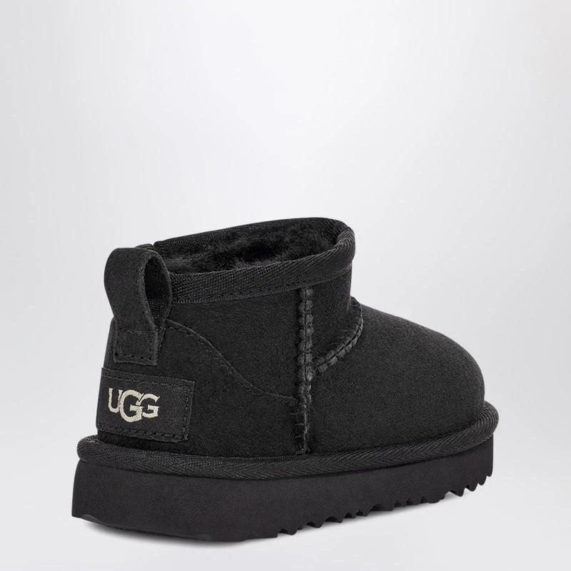 UGG Black Classic Ultra Mini boot with zip 4