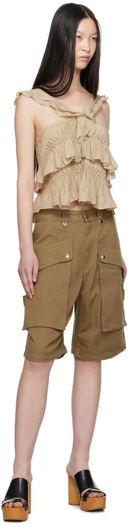 Isabel Marant Khaki Daren Top 4