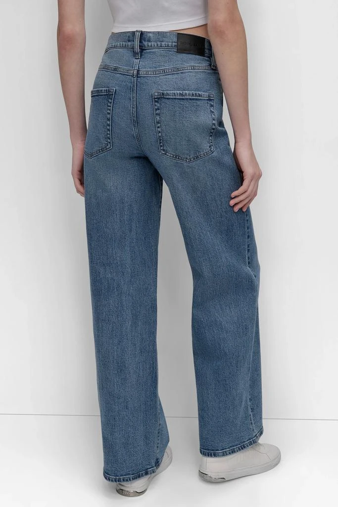 DKNY HIGH-RISE WIDE-LEG JEAN 2