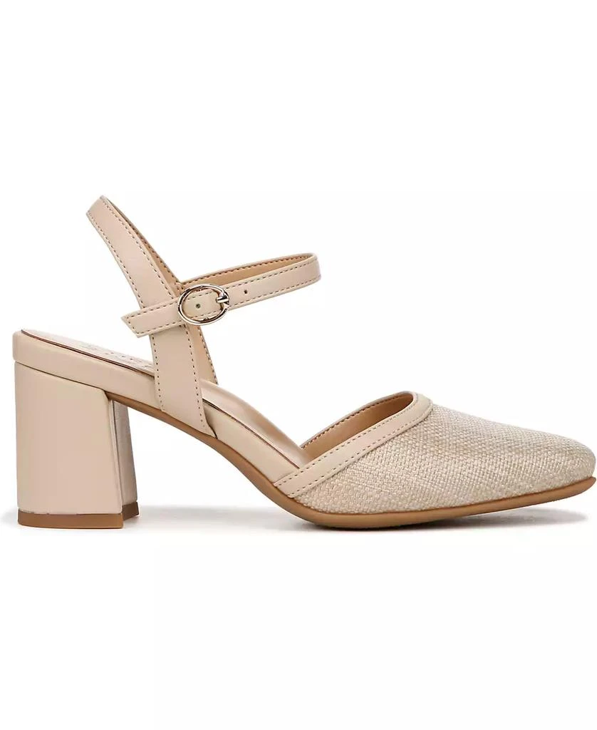 Naturalizer Wave Square Toe Ankle Strap Pumps 2