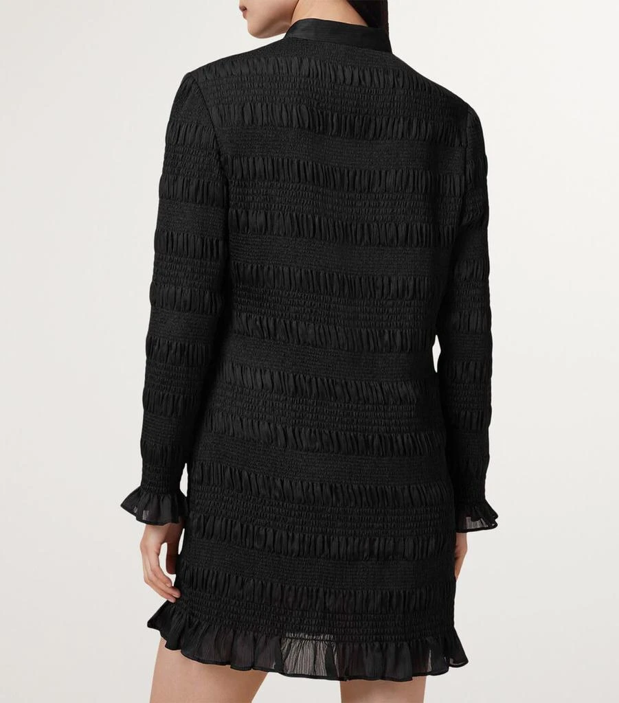 ALL SAINTS Shirred Meg Mini Shirt Dress 5