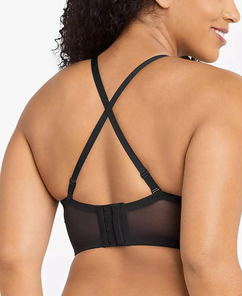 Maidenform Pure Comfort Lace & Mesh Longline Wireless Bralette DM1188 4