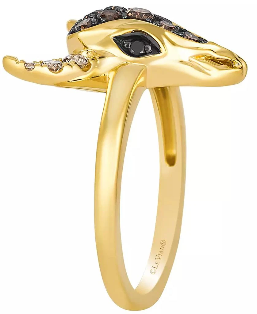 Le Vian Chocolate (0.30 ct. t.w.), Nude (0.18 ct. t.w.) 
Blackberry (0.03 ct. t.w.) Diamond Ring in 14k Honey Gold 3