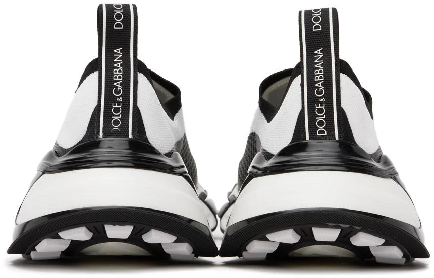 Dolce & Gabbana White & Black Fast Sneakers 2